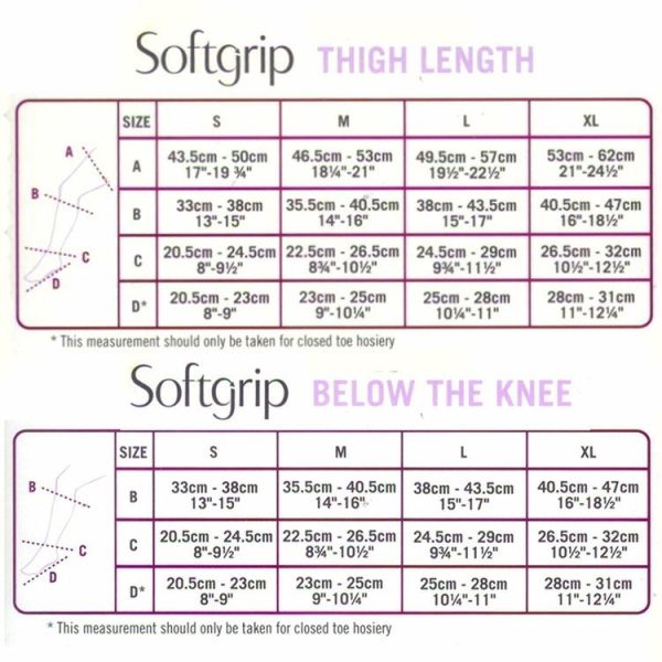 Only 17.56 usd for Scholl Softgrip Ultima Class 2 Thigh Length Closed Toe  Stockings Natural Medium Online at the Shop